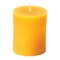 100% Beeswax Pillar Candle, Long Burn Time and Honey-Like Fragrance, Smokeless and Dripless, No Added Scents, Paraffin or Chemical Fillers